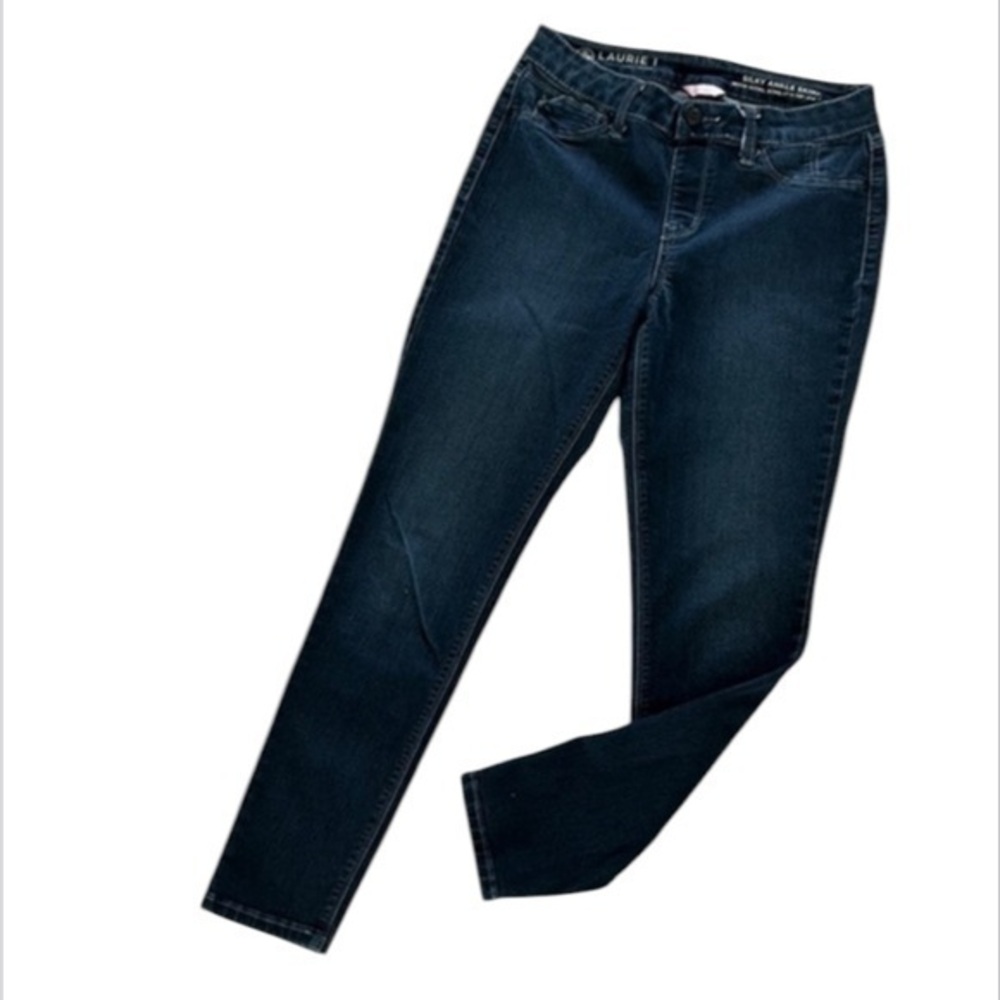Laurie Felt silky ankle skinny pull on jeans jegging size small